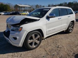 Jeep salvage cars for sale: 2015 Jeep Grand Cherokee Overland