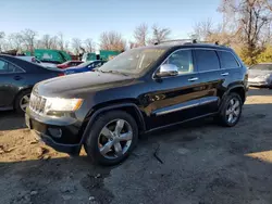 Jeep salvage cars for sale: 2012 Jeep Grand Cherokee Overland