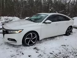 Honda salvage cars for sale: 2018 Honda Accord Sport