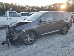 Salvage cars for sale at Ellenwood, GA auction: 2018 Mitsubishi Outlander SE