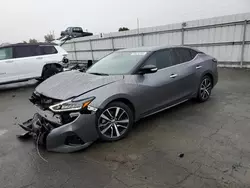 Salvage cars for sale at Martinez, CA auction: 2022 Nissan Maxima SV