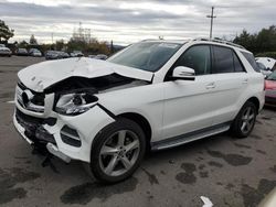 Mercedes-Benz gle-Class Vehiculos salvage en venta: 2019 Mercedes-Benz GLE 400 4matic