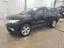 Salvage cars for sale at Casper, WY auction: 2011 Toyota Highlander Limited