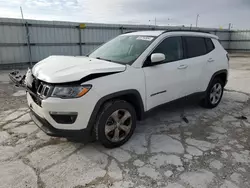 Jeep Compass Latitude salvage cars for sale: 2017 Jeep Compass Latitude