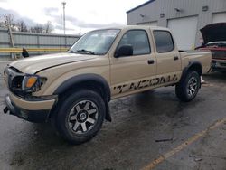 Salvage cars for sale at Rogersville, MO auction: 2002 Toyota Tacoma Double Cab Prerunner