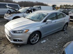 Ford salvage cars for sale: 2016 Ford Fusion Titanium Phev