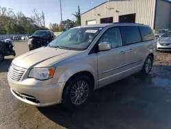 Chrysler salvage cars for sale: 2013 Chrysler Town & Country Touring L