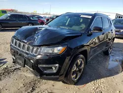 Salvage cars for sale at Cahokia Heights, IL auction: 2018 Jeep Compass Limited