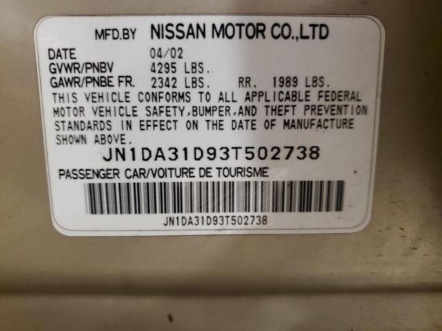 2003 Nissan Maxima GLE