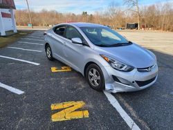 Salvage cars for sale at North Billerica, MA auction: 2015 Hyundai Elantra SE