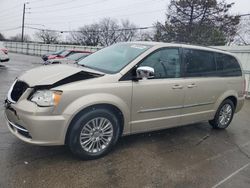 Salvage cars for sale at Moraine, OH auction: 2014 Chrysler Town & Country Touring L