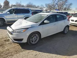 Vehiculos salvage en venta de Copart Wichita, KS: 2018 Ford Focus SE