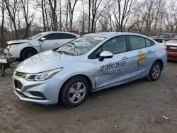 Salvage cars for sale from Copart Cicero, IN: 2018 Chevrolet Cruze LS