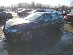 Salvage cars for sale at Chalfont, PA auction: 2021 Hyundai Sonata SEL Plus