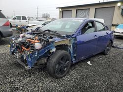 Salvage cars for sale at Eugene, OR auction: 2023 Hyundai Elantra Blue