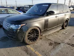 Land Rover salvage cars for sale: 2013 Land Rover Range Rover HSE