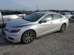 Salvage cars for sale at Indianapolis, IN auction: 2018 Chevrolet Malibu LT