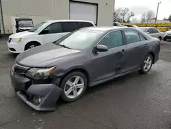 Salvage cars for sale at Woodburn, OR auction: 2012 Toyota Camry Base