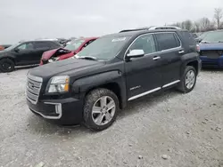 Salvage cars for sale at Wayland, MI auction: 2017 GMC Terrain Denali