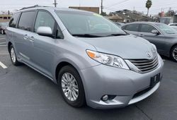 Salvage cars for sale at Sacramento, CA auction: 2014 Toyota Sienna XLE