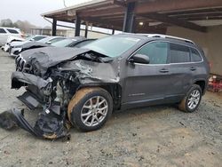 Salvage cars for sale at Tanner, AL auction: 2017 Jeep Cherokee Latitude