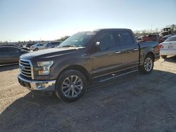 Salvage cars for sale at Houston, TX auction: 2015 Ford F150 Supercrew