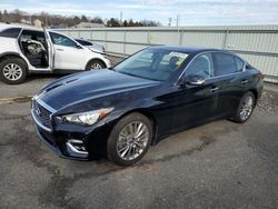 Infiniti salvage cars for sale: 2023 Infiniti Q50 Luxe