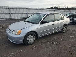 Salvage cars for sale from Copart Fredericksburg, VA: 2001 Honda Civic LX