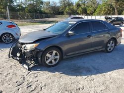 Salvage cars for sale at Fort Pierce, FL auction: 2012 Toyota Camry Base