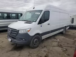 Salvage cars for sale from Copart Woodhaven, MI: 2022 Mercedes-Benz Sprinter 2500