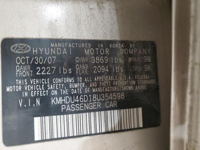 2008 Hyundai Elantra GLS