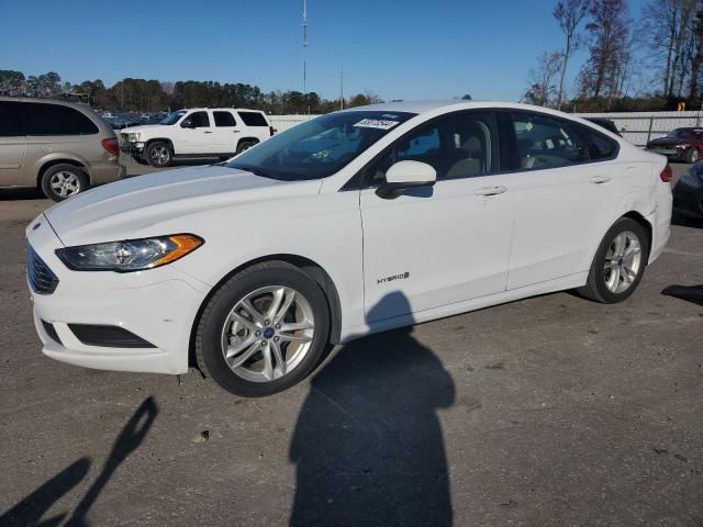 2018 Ford Fusion SE Hybrid