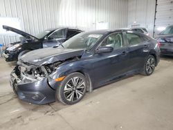 Honda salvage cars for sale: 2018 Honda Civic EXL