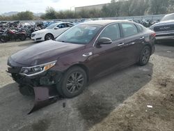 Salvage cars for sale at Las Vegas, NV auction: 2016 KIA Optima LX