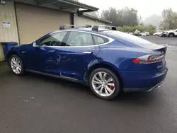 Tesla Vehiculos salvage en venta: 2015 Tesla Model S P85D