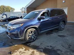 Salvage cars for sale at Hayward, CA auction: 2022 Honda Pilot Touring