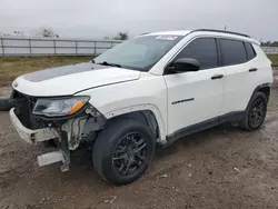 Salvage cars for sale at Houston, TX auction: 2019 Jeep Compass Sport