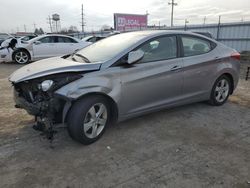 Salvage cars for sale at Dyer, IN auction: 2013 Hyundai Elantra GLS