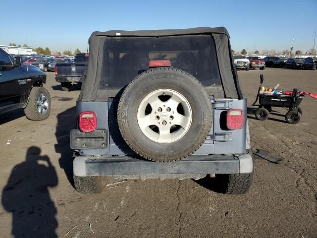 2001 Jeep Wrangler / TJ Sport