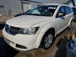 2013 Dodge Journey SE en venta en Pekin, IL