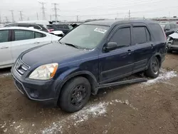 Salvage cars for sale at Elgin, IL auction: 2006 Honda CR-V LX