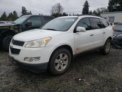 Salvage cars for sale at Graham, WA auction: 2010 Chevrolet Traverse LT