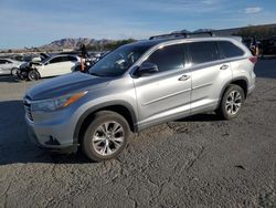 Toyota salvage cars for sale: 2016 Toyota Highlander LE