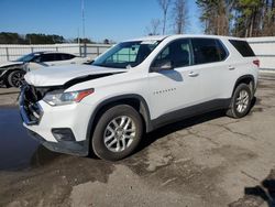 Chevrolet salvage cars for sale: 2021 Chevrolet Traverse LS