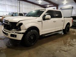 2018 Ford F150 Supercrew en venta en Avon, MN