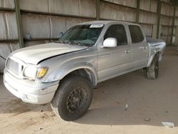 Salvage trucks for sale at Phoenix, AZ auction: 2002 Toyota Tacoma Double Cab Prerunner