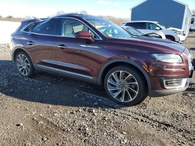 2019 Lincoln Nautilus Reserve