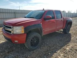 Salvage trucks for sale at Oklahoma City, OK auction: 2007 Chevrolet Silverado K1500 Crew Cab