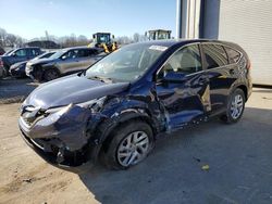 Salvage cars for sale at Duryea, PA auction: 2016 Honda CR-V EX