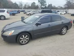 Honda salvage cars for sale: 2005 Honda Accord EX